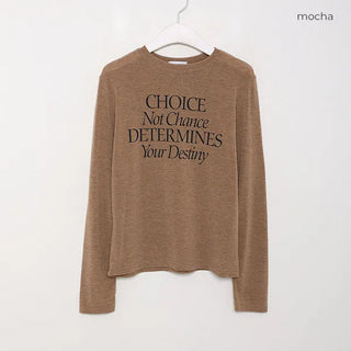CHOICE Lettering T-shirt