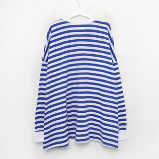 Striped oversized t