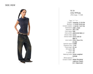 CONP Leopard Patchwork Jeans