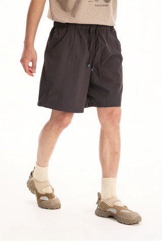 [Monterest] Textured Nylon Drawstring Shorts