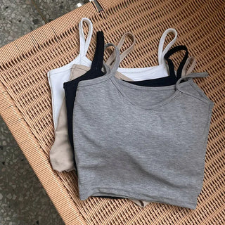 Crop Bra Cap Sleeveless