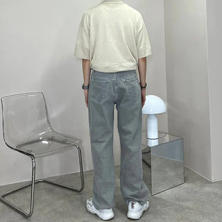 welldone gray denim pants