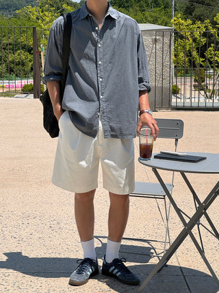 Biya Pigment Linen Shirt