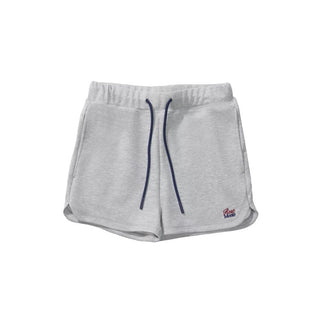 [Monterest] Drawstring Logo Embroidered Sweat Shorts