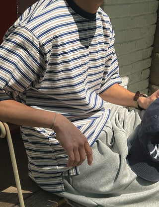 Scent Stripe Short Sleeve T-shirt (3 colors)