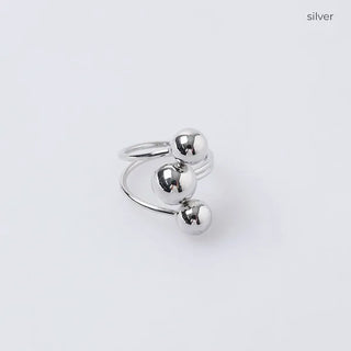 Layering Three Ball Ring