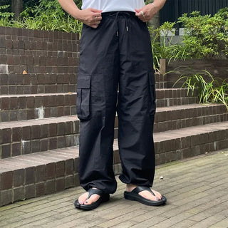 Nylon pocket jogger pants