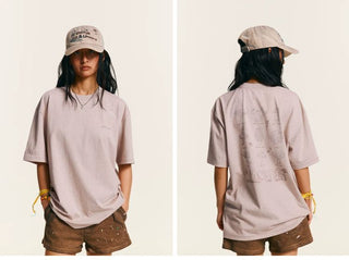 [Monterest] Mushroom Jazz Print Relaxed Tee