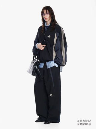 [MASONPRINCE] 90s Color Block Track Jacket & Pants Set
