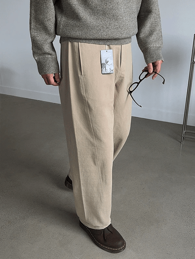 Select Curved Cotton Pants