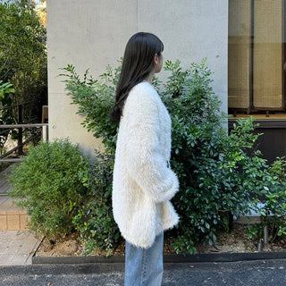 Fluffy Knit Ensemble