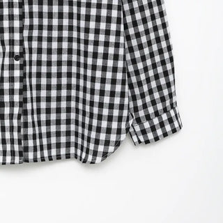 Loose check shirt
