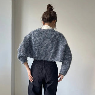 Mixed Bolero Cardigan