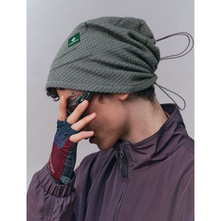 [Monterest] Fleece Beanie with Dual Track Drawstring