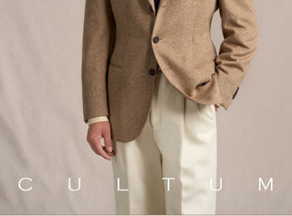 [CULTUM] 1930s Wool Blend Twill Blazer