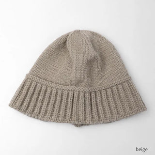 Knit bucket hat