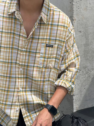 Amande Summer Check Shirt
