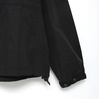 High-neck anorak