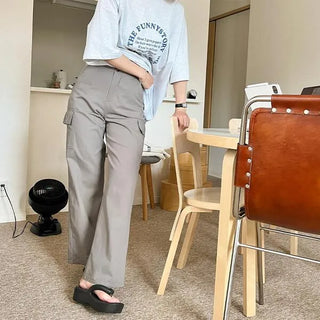 Cargo cotton pants