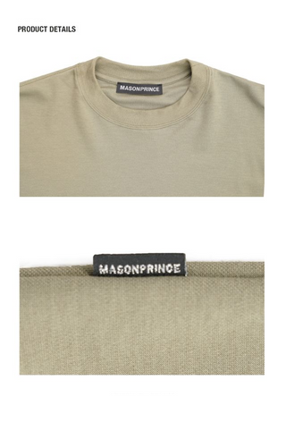 [MASONPRINCE] Sorona Basic T-Shirt