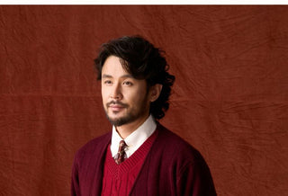 [CULTUM] Wool Blend V-Neck Knit Cardigan