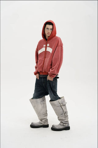 [MASONPRINCE] Fleece Lined Hoodie & Sweatpants Set