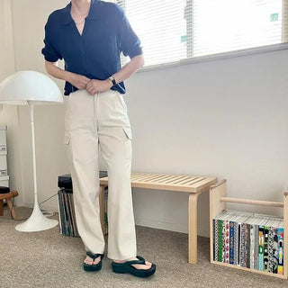 Cargo cotton pants