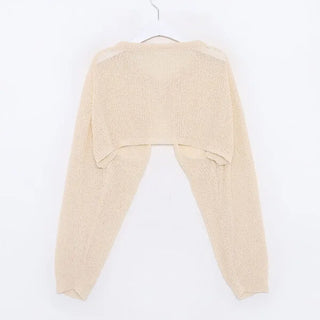 Ribbon strap bolero