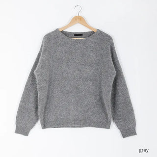 color pop angora knit