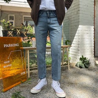 Relaxed Fit Denim Pants (2 colors)