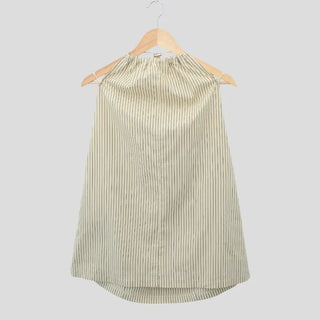 [Set-up] Striped cardigan & camisole dress