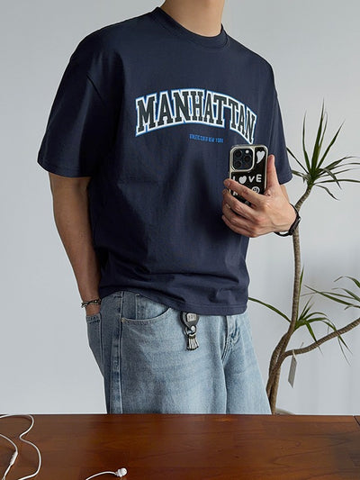 Manhattan Semi-Crop  T-shirt