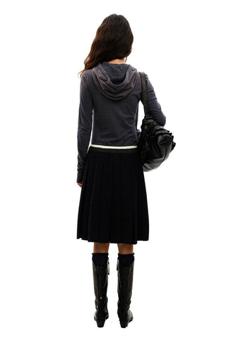 [Moromoro2] Old Hooded Long T-Shirt