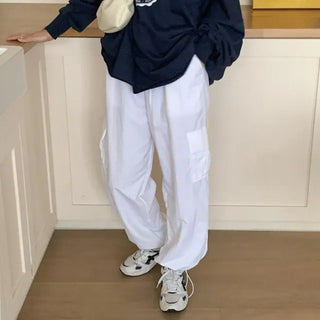 Cargo elastic pants