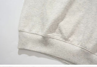 [Monterest] Relaxed Fit Logo Embroidered Sweatshirt