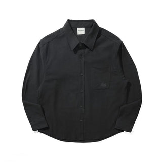 [Monterest] Relaxed Fit Check Pocket Shirt