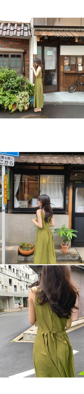 Sleeveless dress - 3 colors