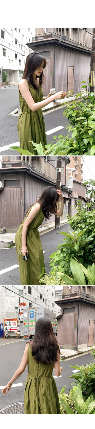 Sleeveless dress - 3 colors