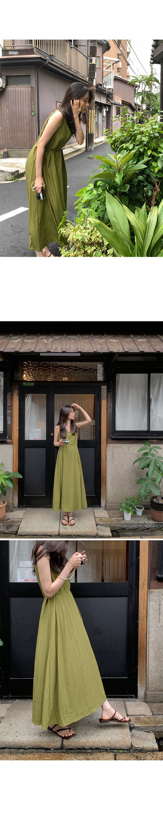 Sleeveless dress - 3 colors