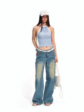 Ranch Wide-Leg Jeans