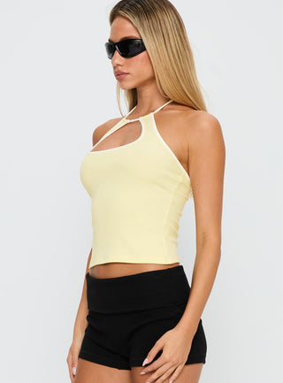 Intellect Top Yellow  White