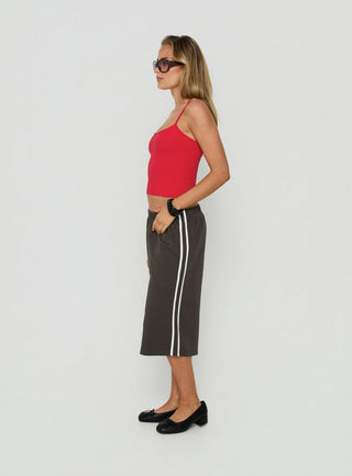 Sayllor Longline Sweatshorts Iron Grey