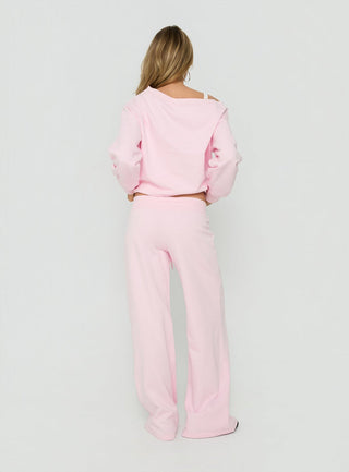 Dodie Wide Leg Pants Pink