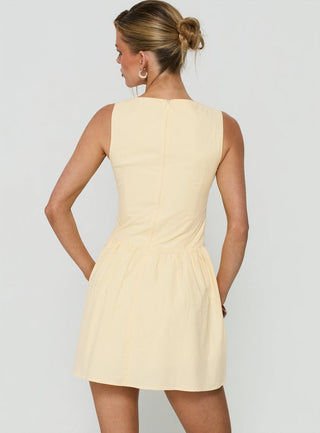 Ettalie Cinched Waist Playsuit Butter