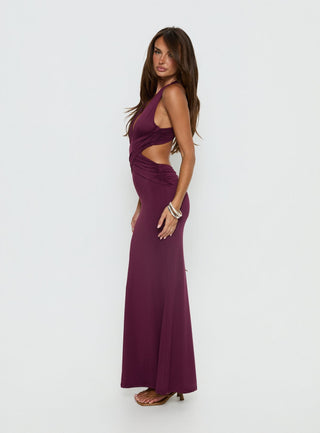 Bambia Maxi Dress Purple