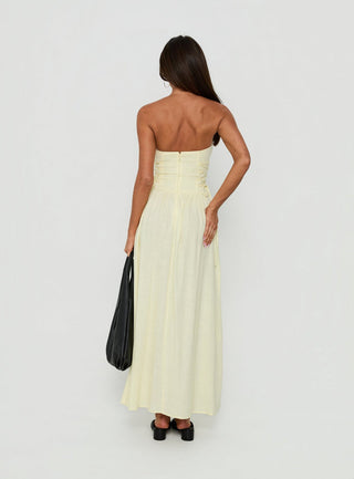 So Far So Good Maxi Dress Butter