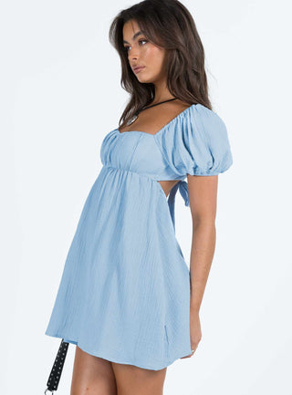 Lets Dance Mini Dress Blue