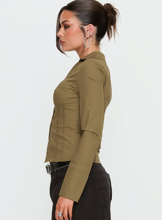 Zifa Shirt Khaki