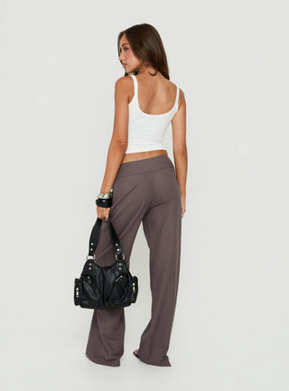 Brea Frill Belted Pants Iron