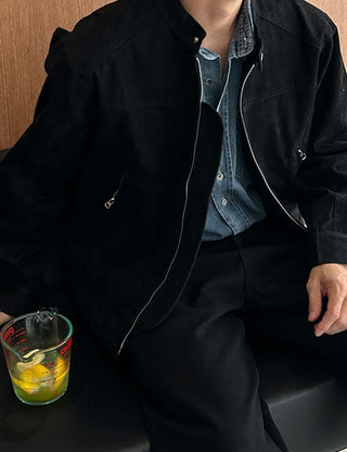 Velvet rider jacket